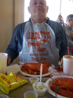 Dad with lobster June 4 2011.JPG